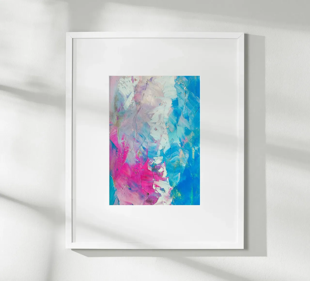 Pittura di texture in diversi colori poster da Yaso Design & Art