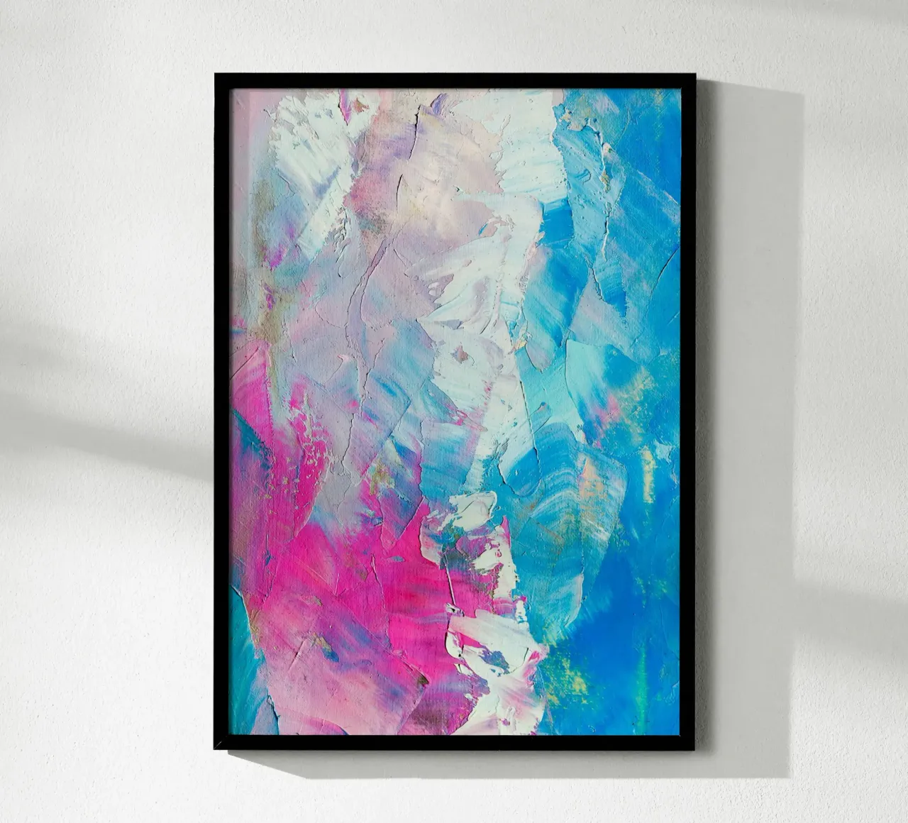 Pittura di texture in diversi colori poster da Yaso Design & Art