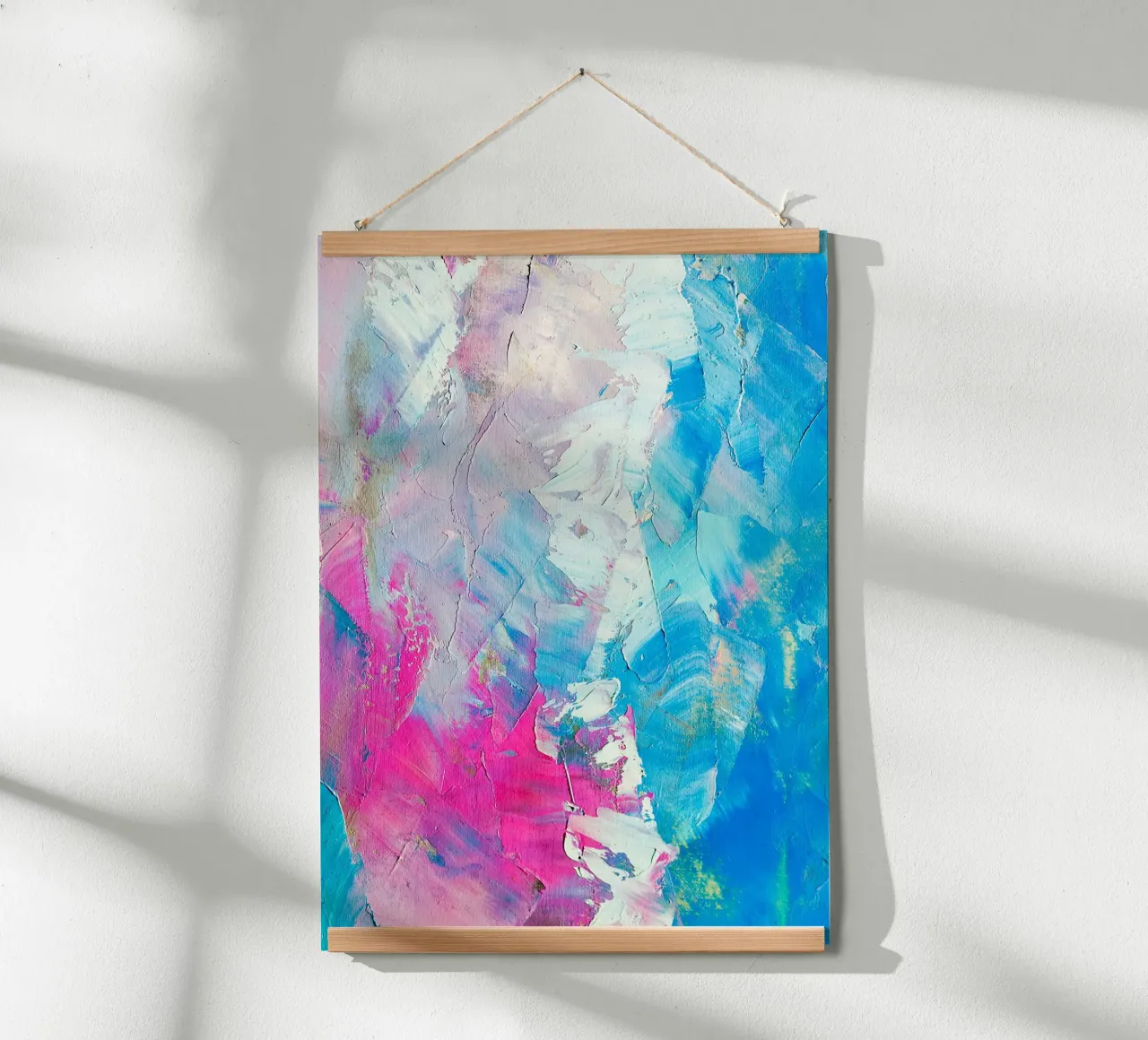 Pittura di texture in diversi colori poster da Yaso Design & Art