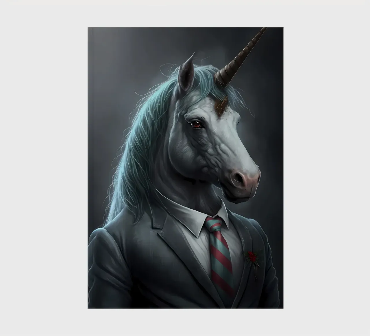 Unicorn Horse Fantasy notebook by Mikesell