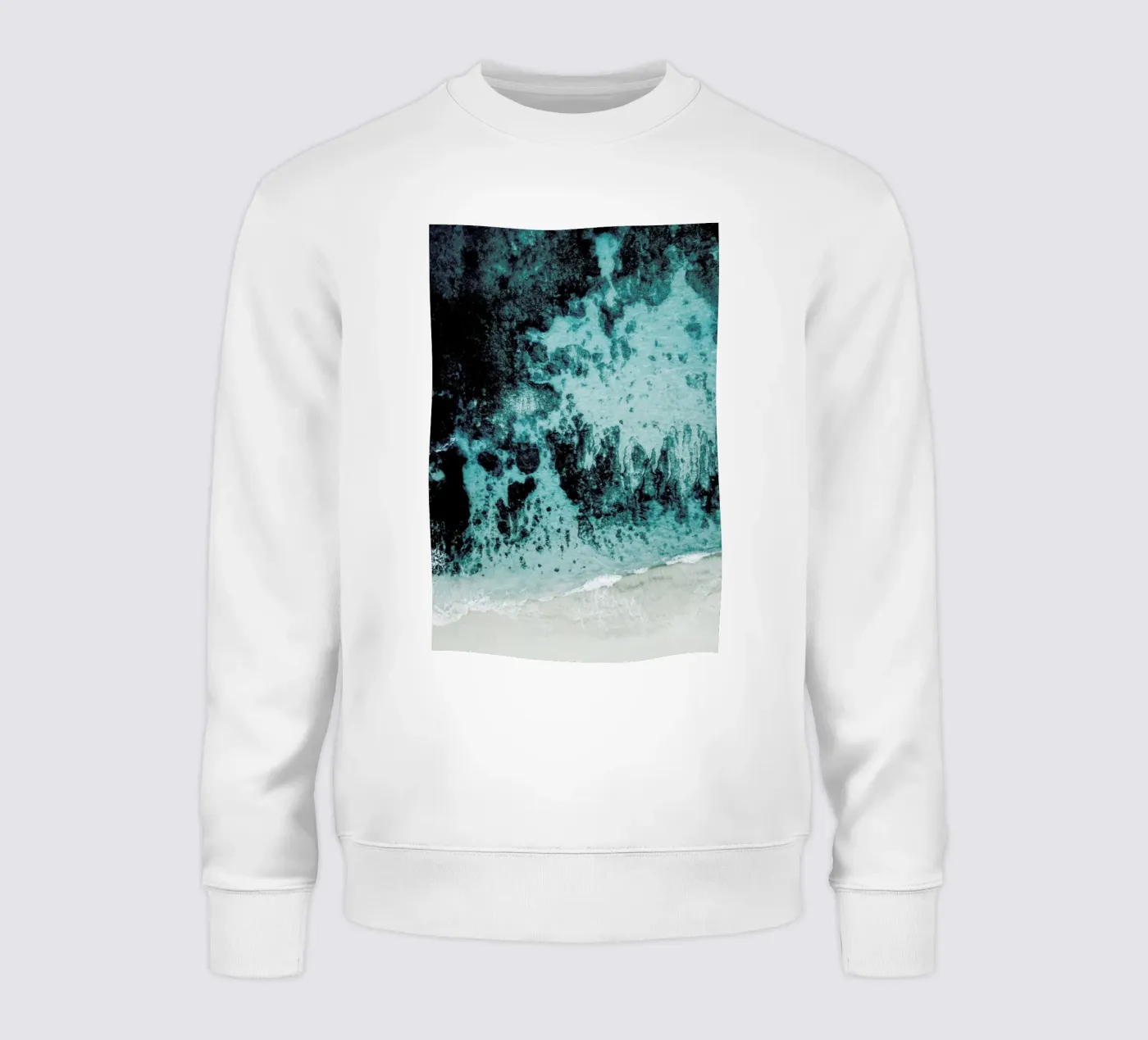 Beach Patterns Sweatshirt von Chris Abatzis