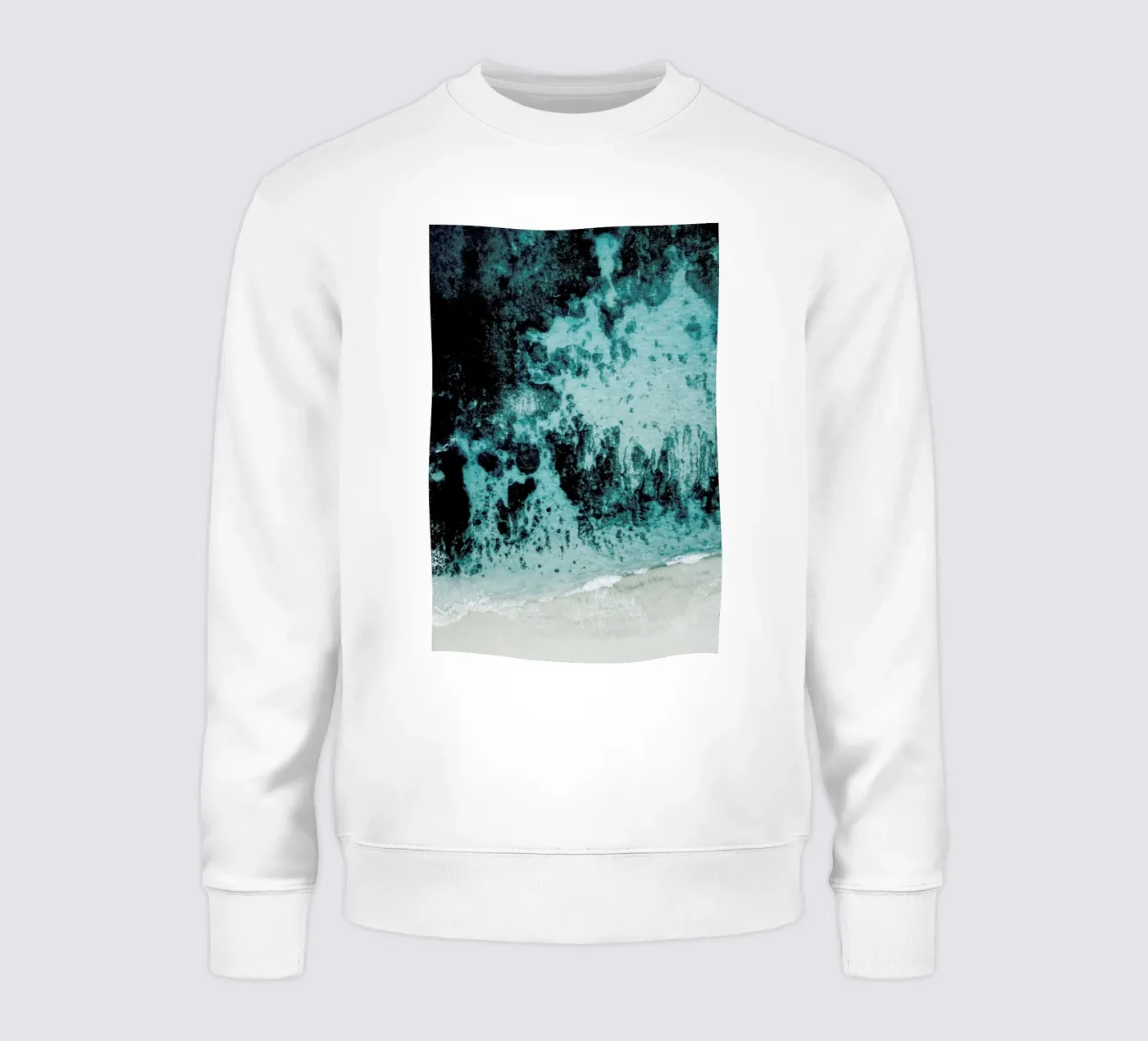 Beach Patterns Sweatshirt von Chris Abatzis