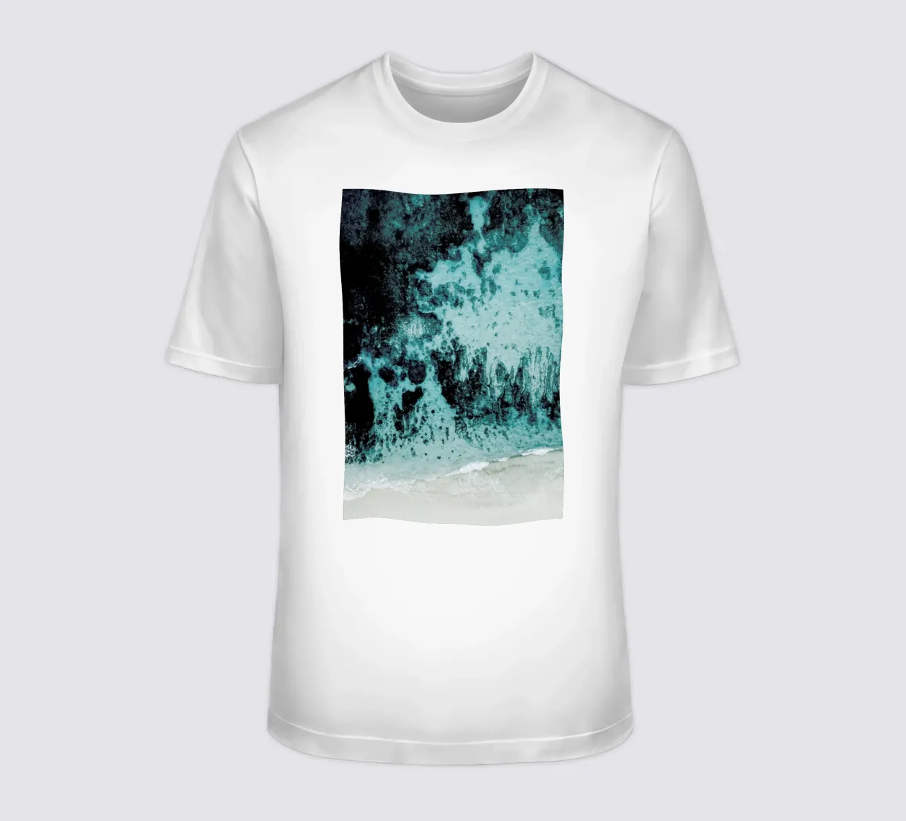 Beach Patterns t-shirt da Chris Abatzis
