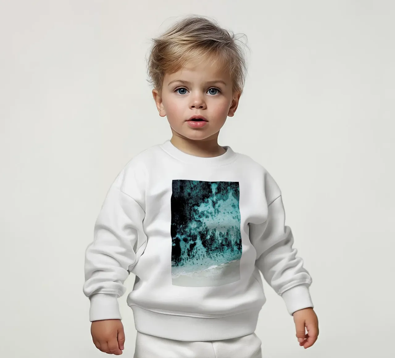 Beach Patterns felpa neonato da Chris Abatzis