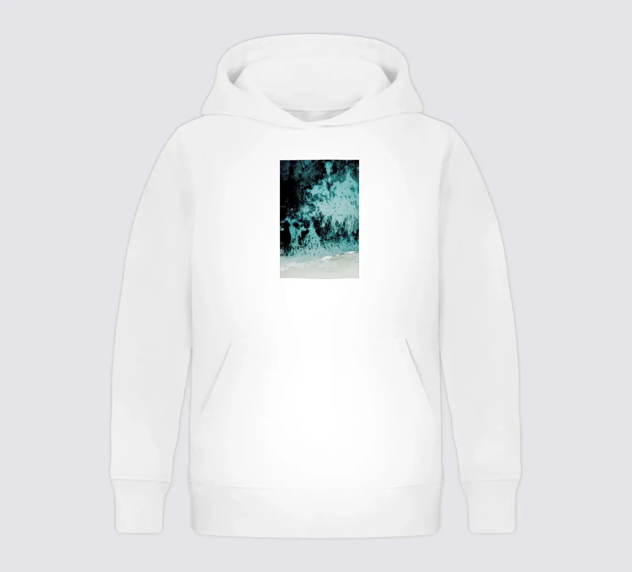 Beach Patterns felpa bambino con cappuccio da Chris Abatzis
