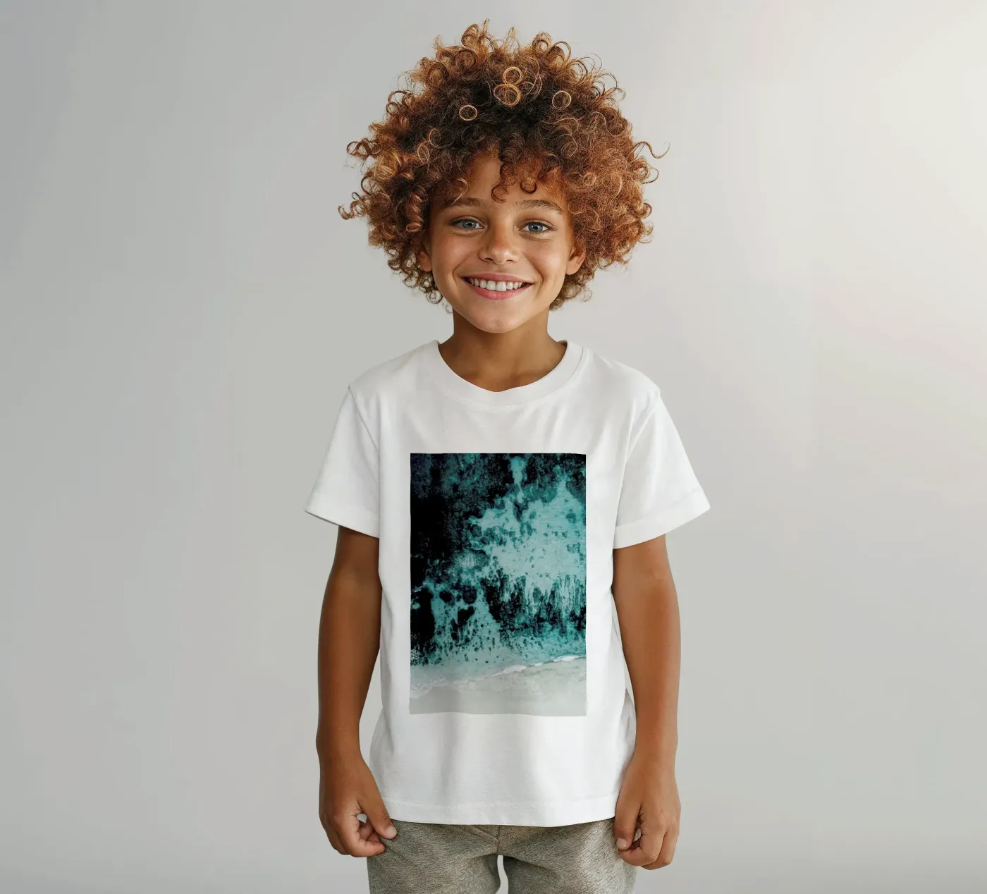 Beach Patterns kids t-shirt by Chris Abatzis