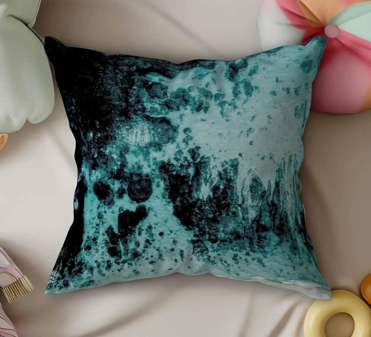 Beach Patterns cuscino da Chris Abatzis