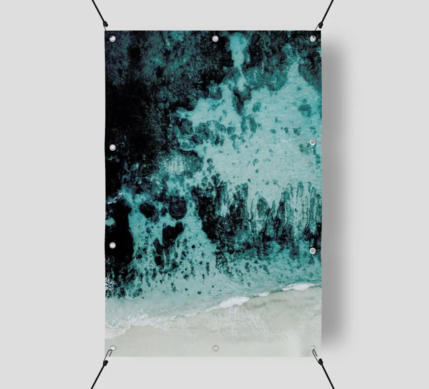 Beach Patterns PVC Plane von Chris Abatzis