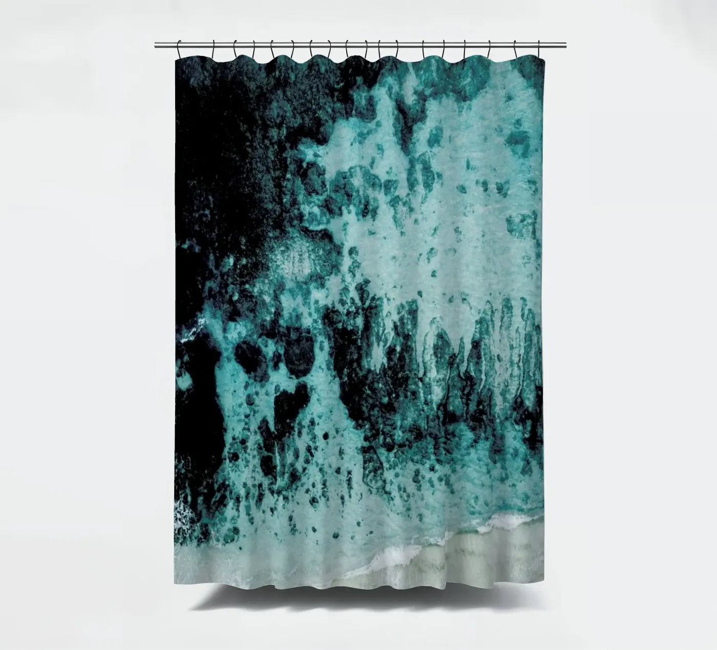 Beach Patterns douchegordijn van Chris Abatzis