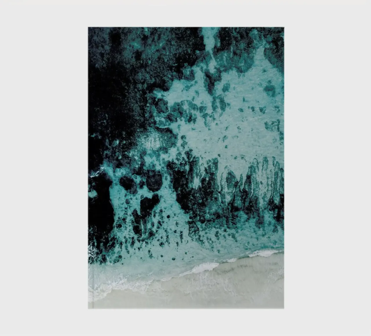 Beach Patterns notebook by Chris Abatzis