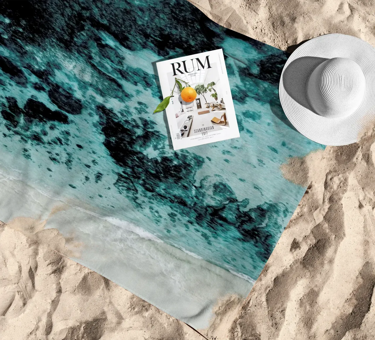 Beach Patterns telo mare da Chris Abatzis