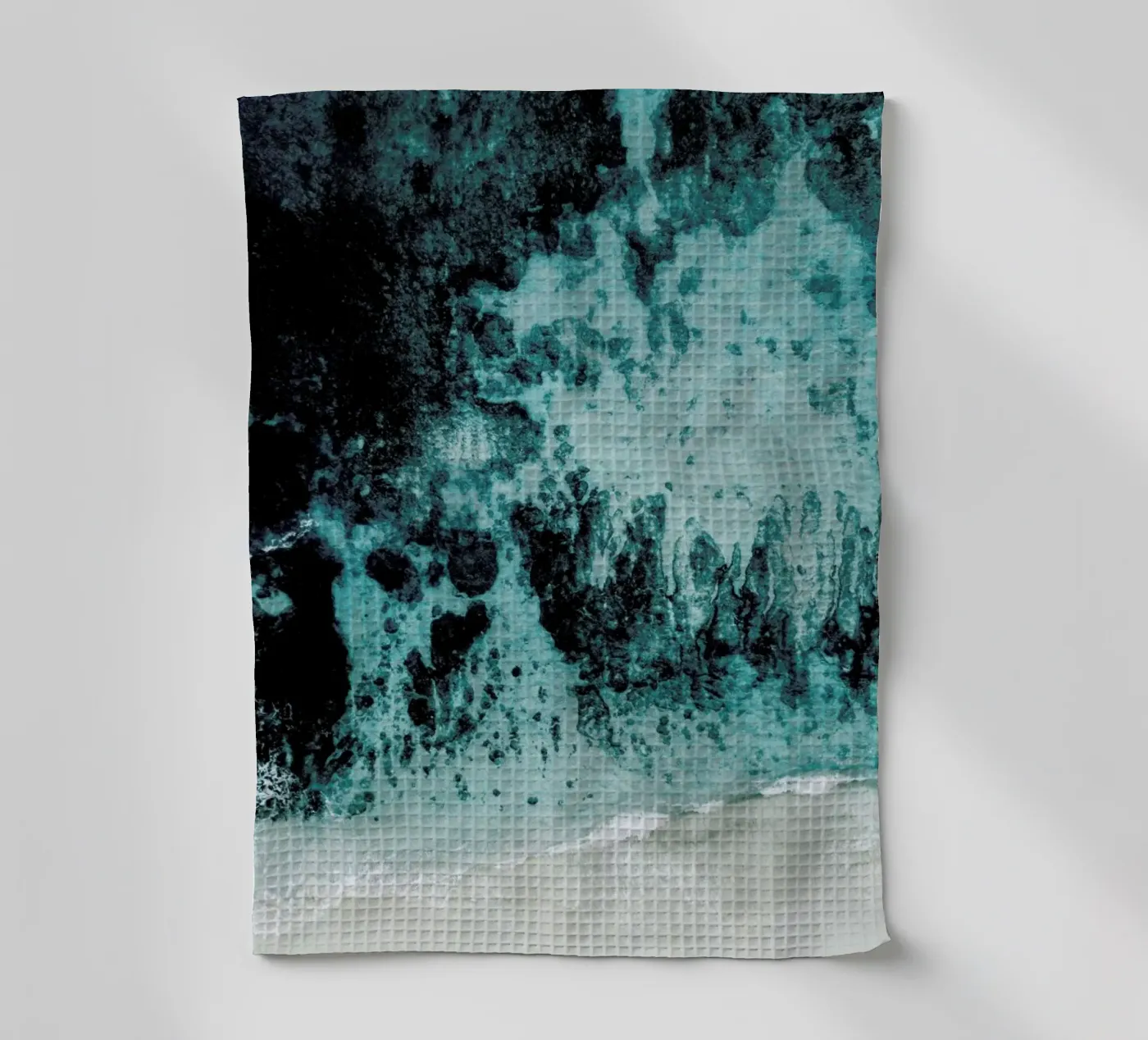 Beach Patterns tea towel by Chris Abatzis