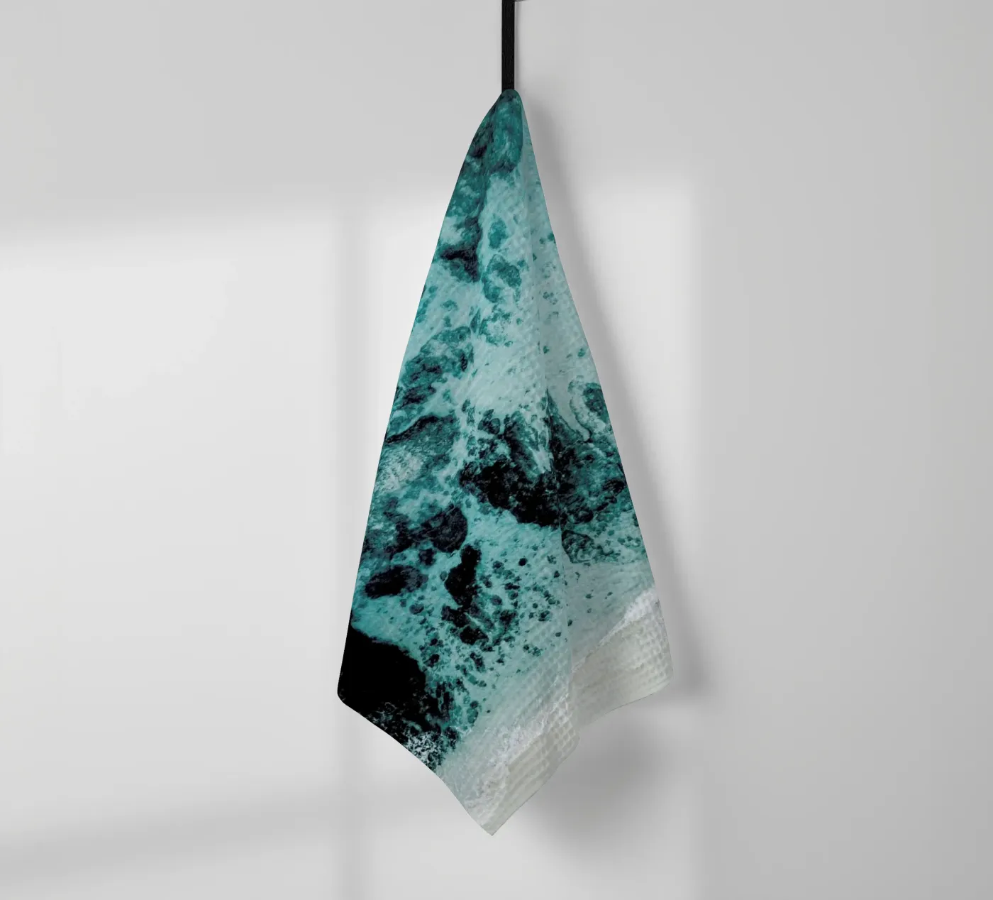 Beach Patterns tea towel by Chris Abatzis