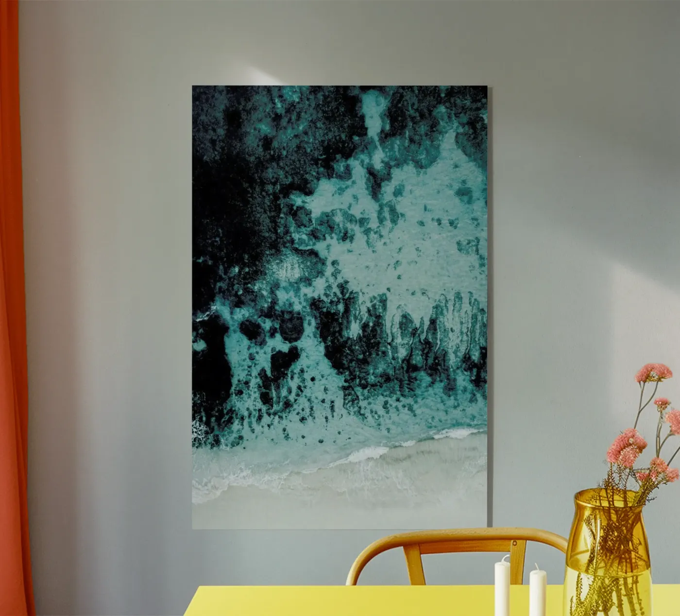 Beach Patterns acryl van Chris Abatzis