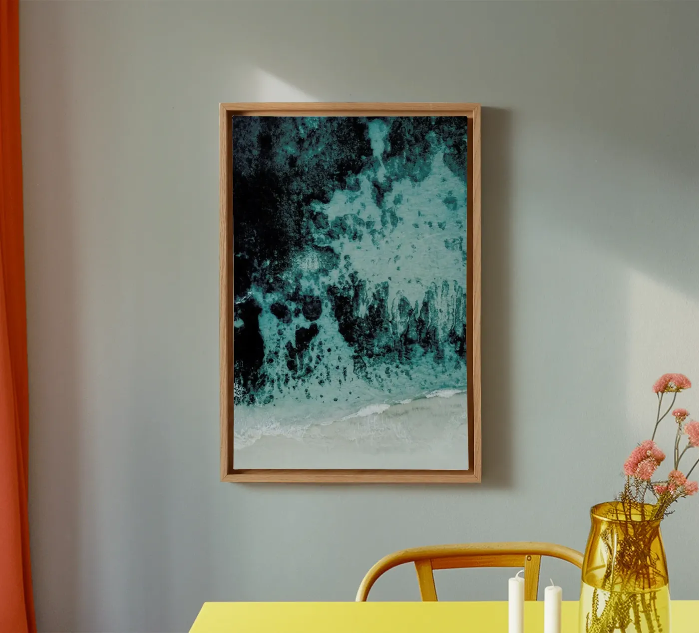 Beach Patterns canvas van Chris Abatzis