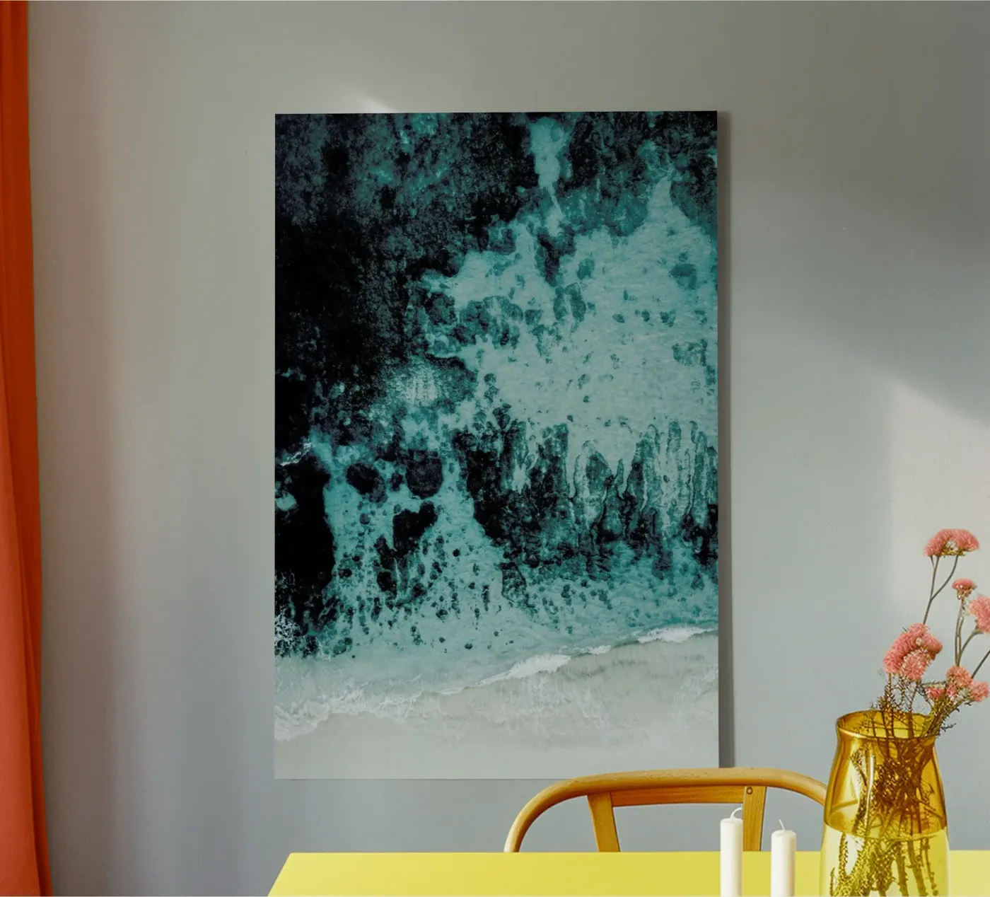 Beach Patterns canvas van Chris Abatzis