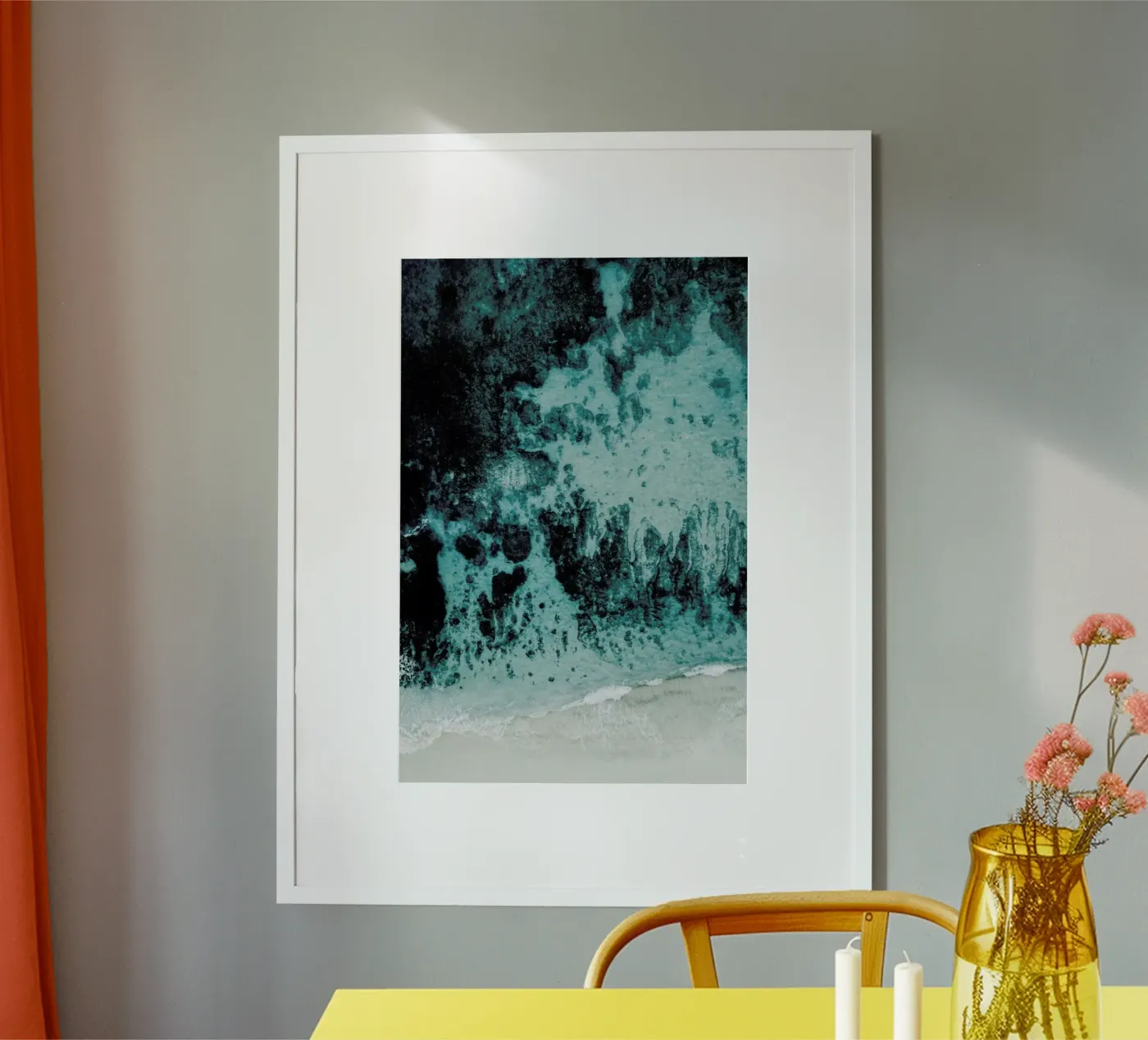 Beach Patterns poster by Chris Abatzis