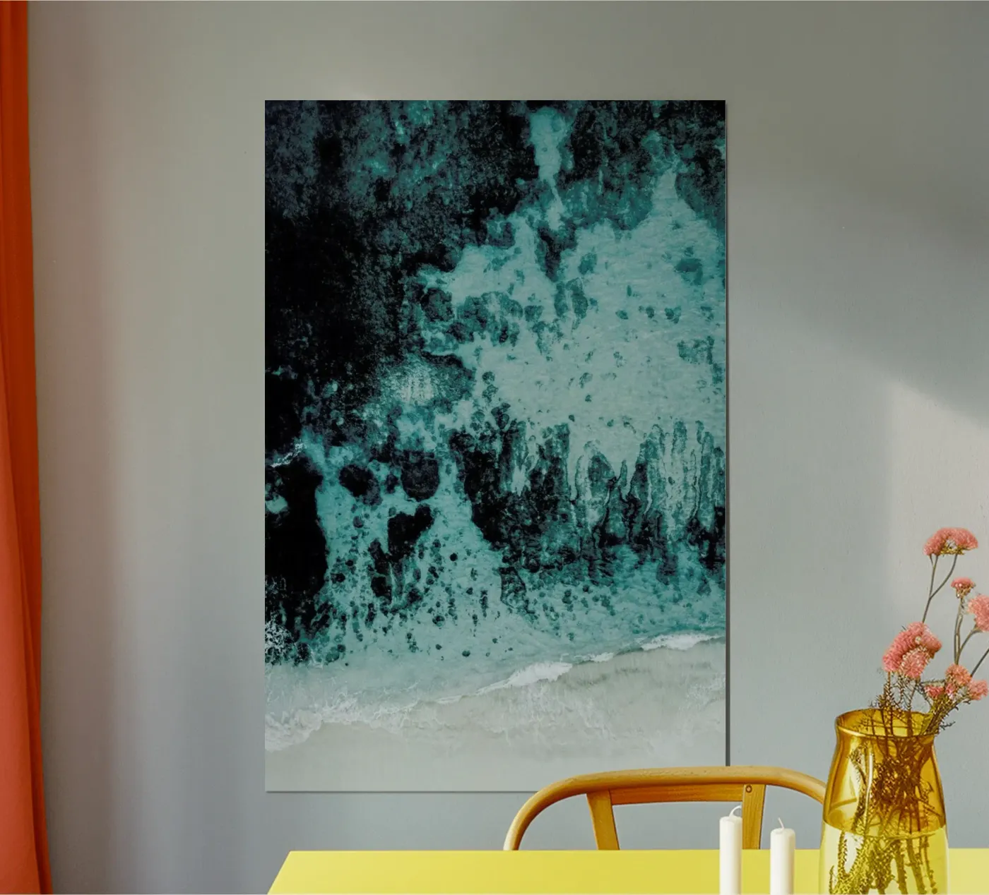 Beach Patterns poster by Chris Abatzis
