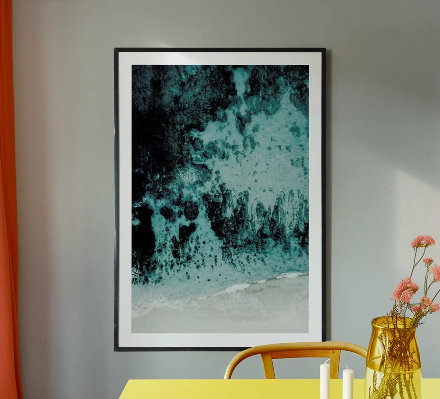 Beach Patterns poster by Chris Abatzis