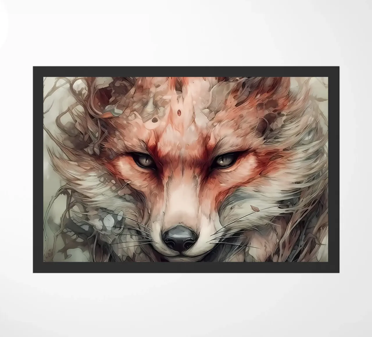 Volpe kitsune giapponese zerbino da Mikesell