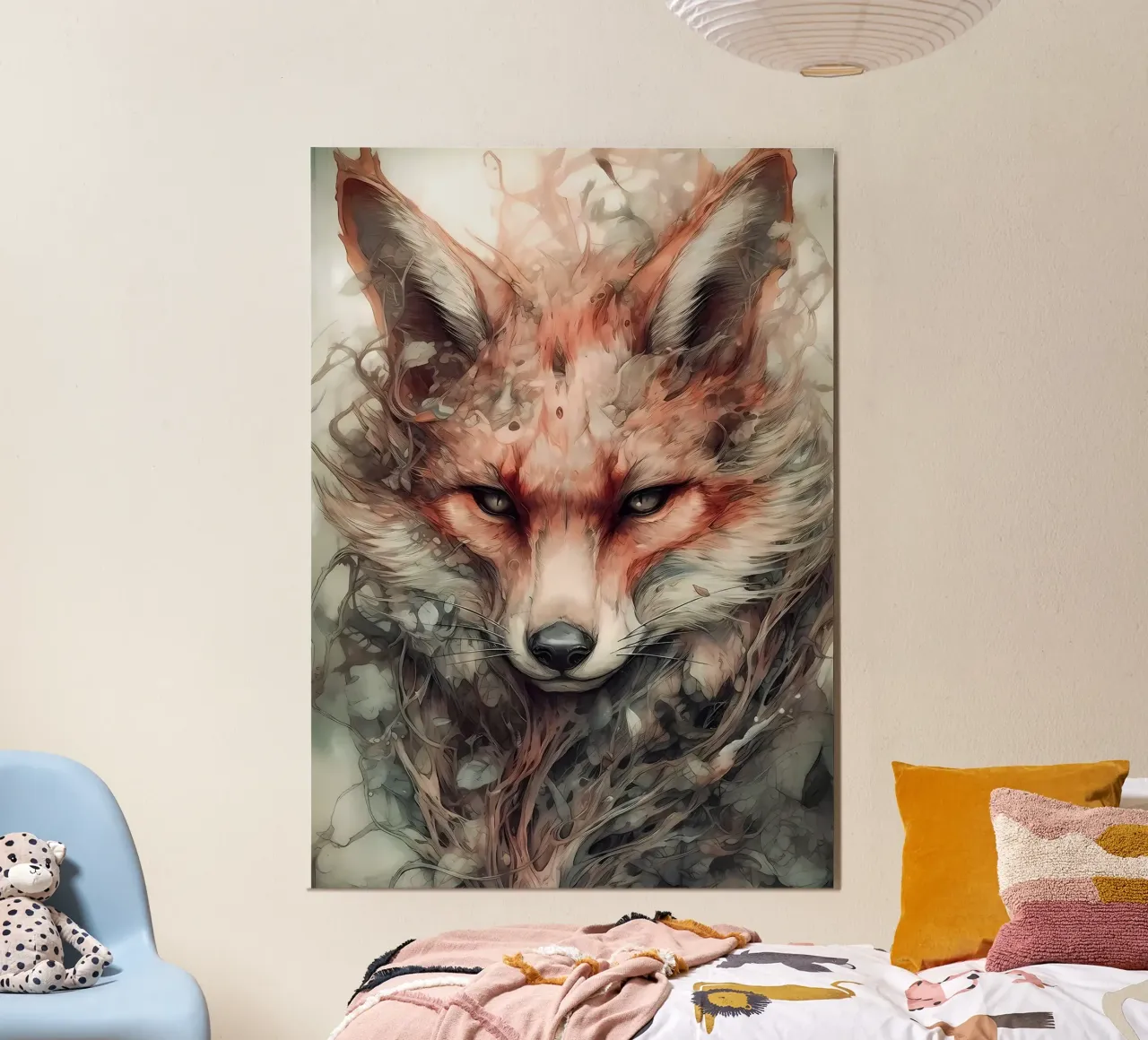 Renard Kitsune japonais panneau forex de Mikesell