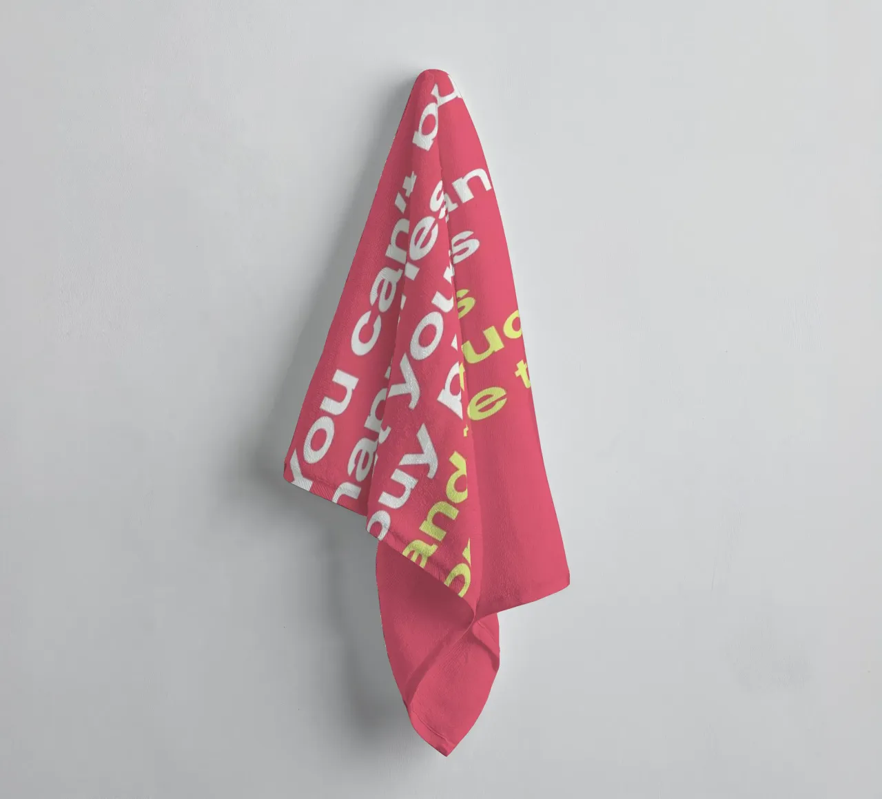 Can't Buy Happiness asciugamano da bagno da Evita Witzenhausen