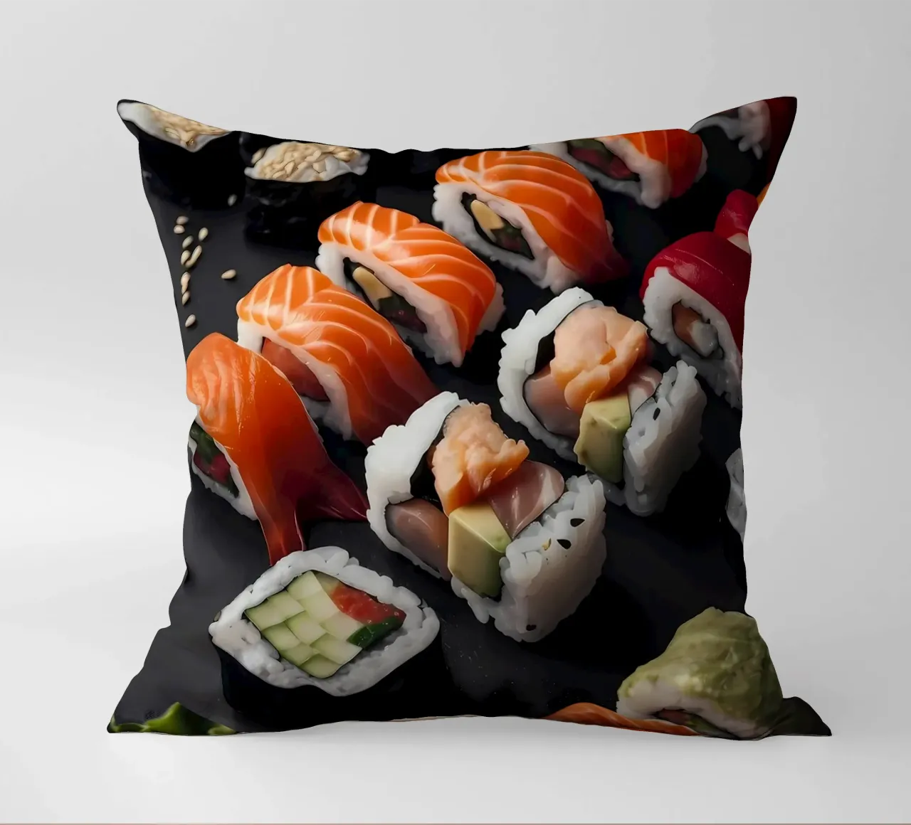 Sushi di salmone cuscino da Mikesell