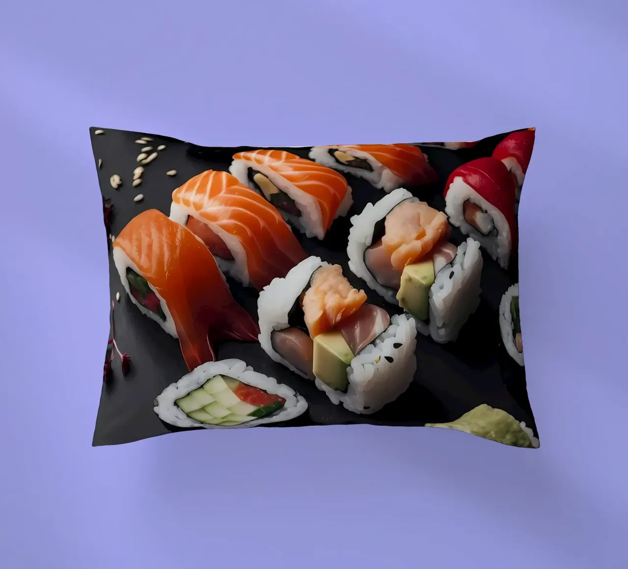 Sushi di salmone cuscino da Mikesell