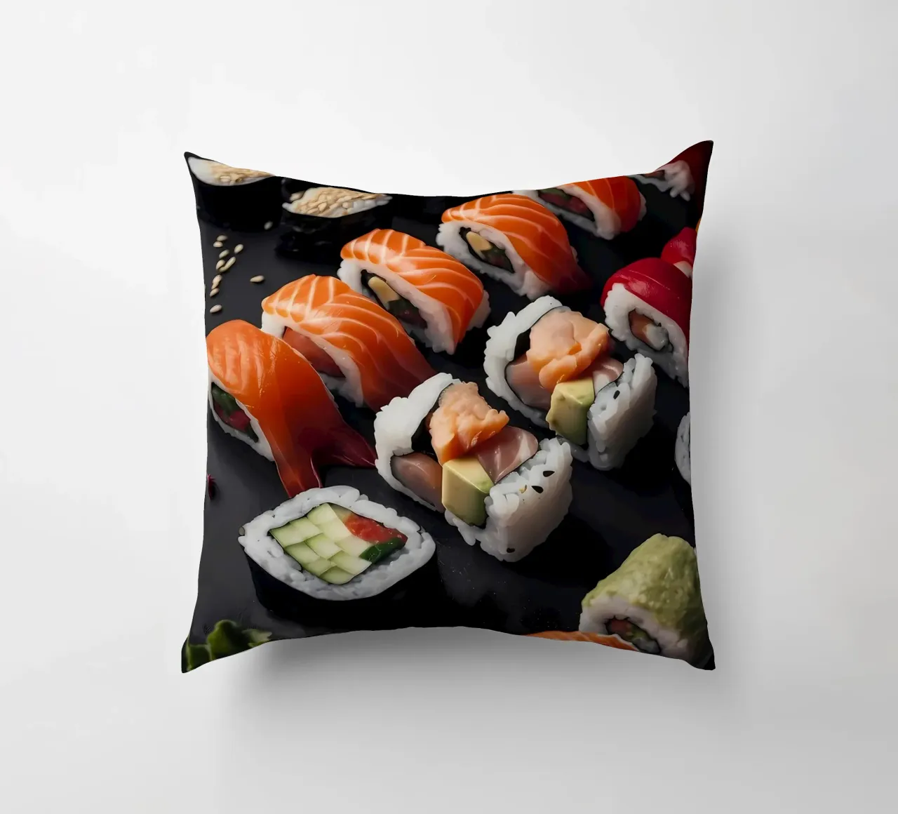 Sushi di salmone cuscino da Mikesell