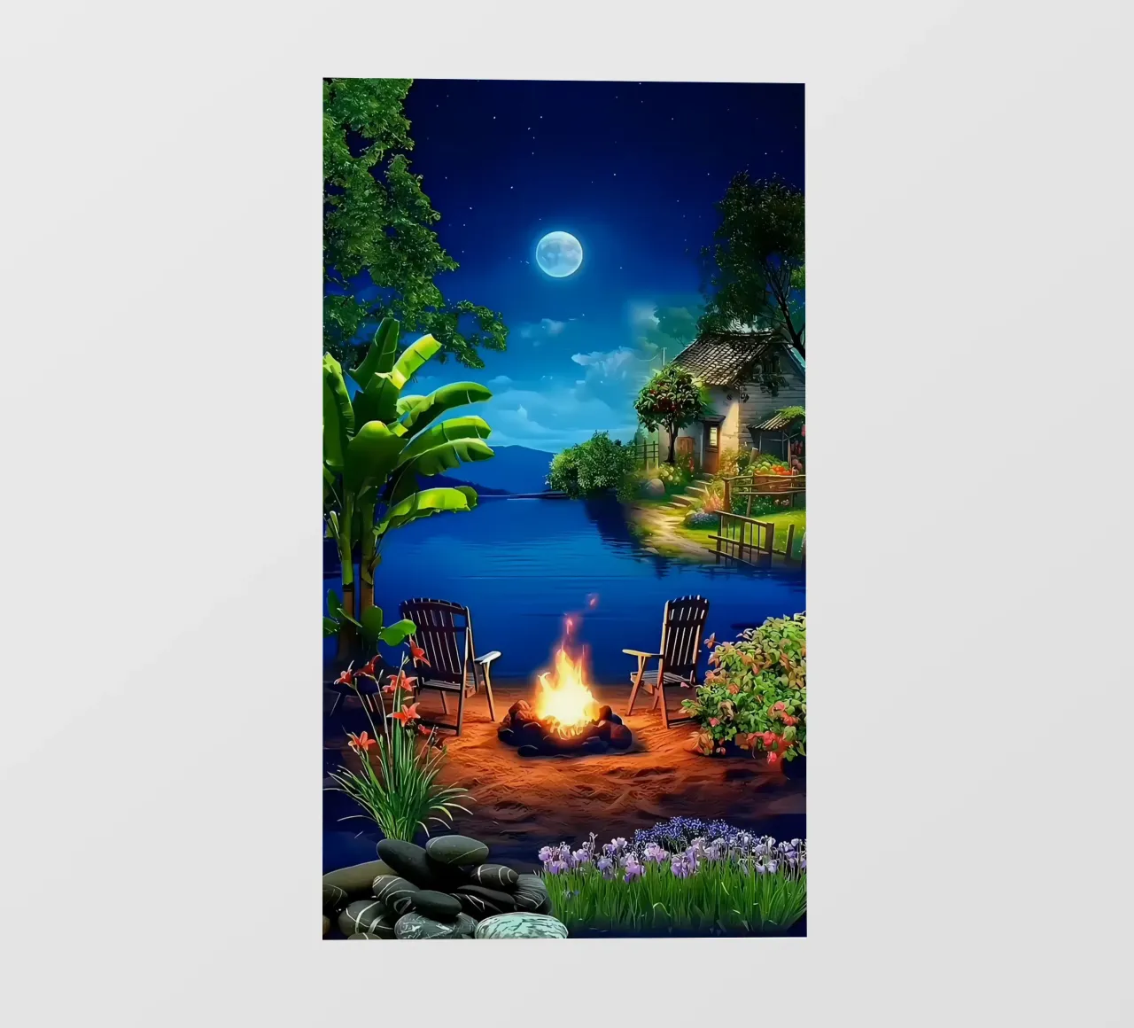 Poster minimalista 127 telo in pvc da Kadynce