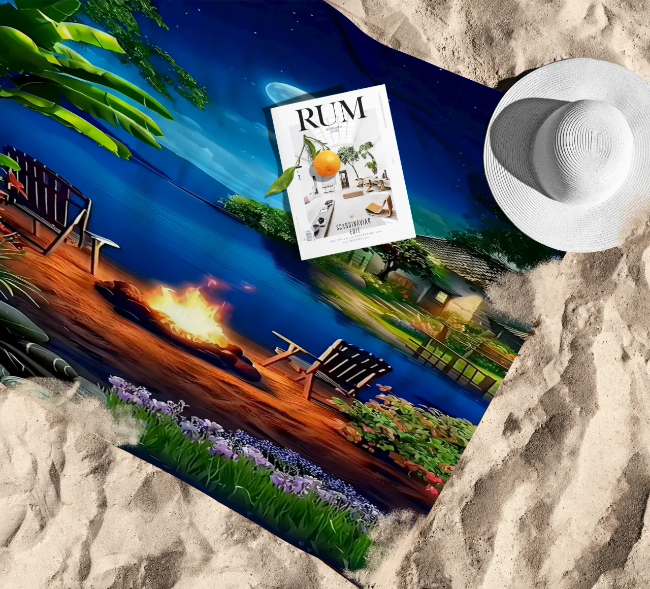 Minimalist Poster 127 beach towel by Kadynce