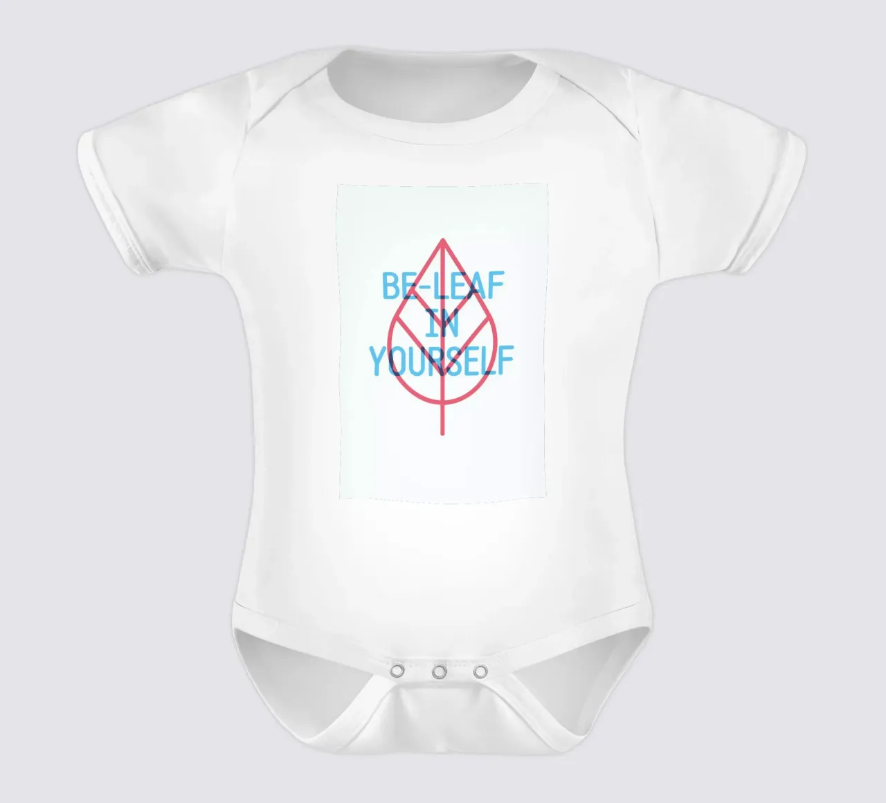 Be-Leaf body neonato maniche corte da Evita Witzenhausen