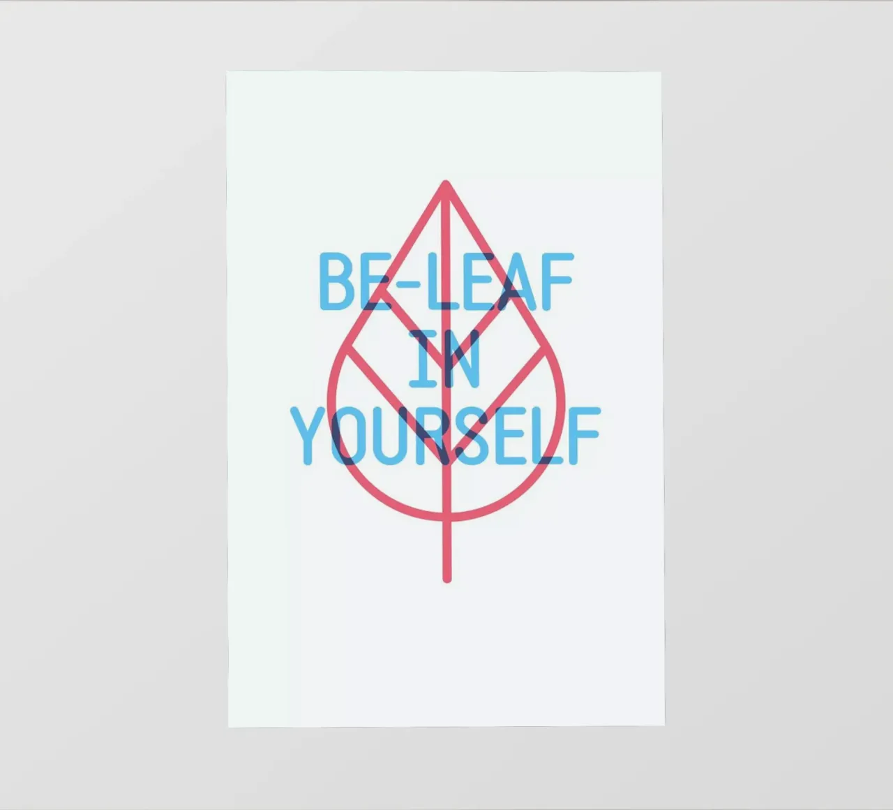 Be-Leaf pellicola backlit da Evita Witzenhausen