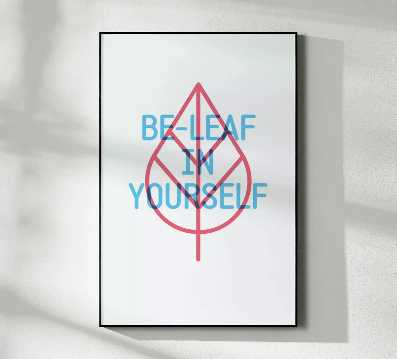 Be-Leaf Acryl-Glas von Evita Witzenhausen