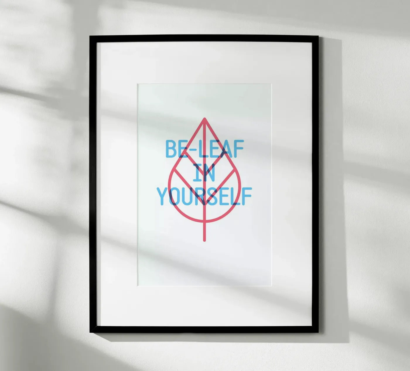 Be-Leaf Poster von Evita Witzenhausen