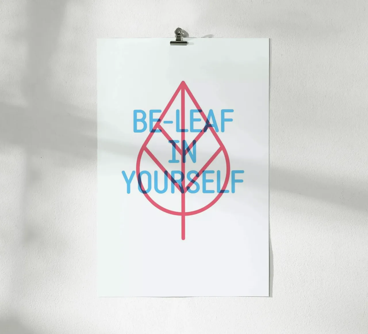 Be-Leaf poster da Evita Witzenhausen