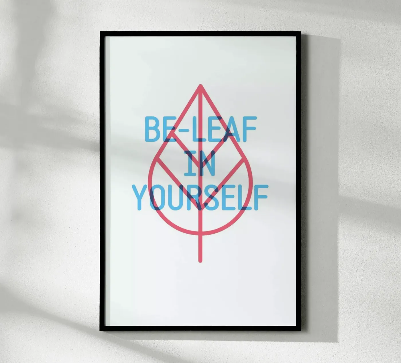 Be-Leaf Poster von Evita Witzenhausen