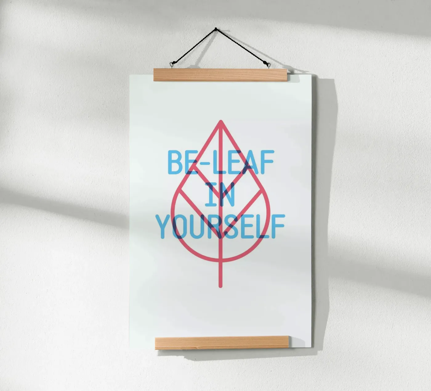 Be-Leaf Poster von Evita Witzenhausen