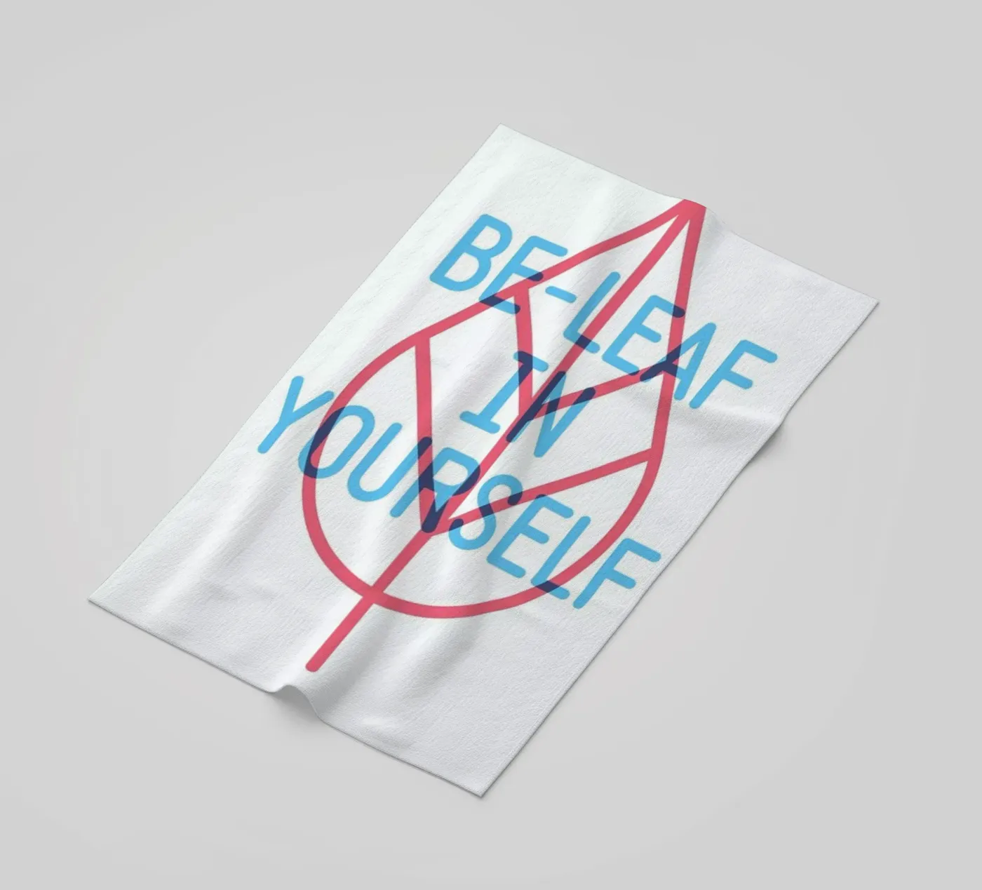 Be-Leaf beach towel by Evita Witzenhausen