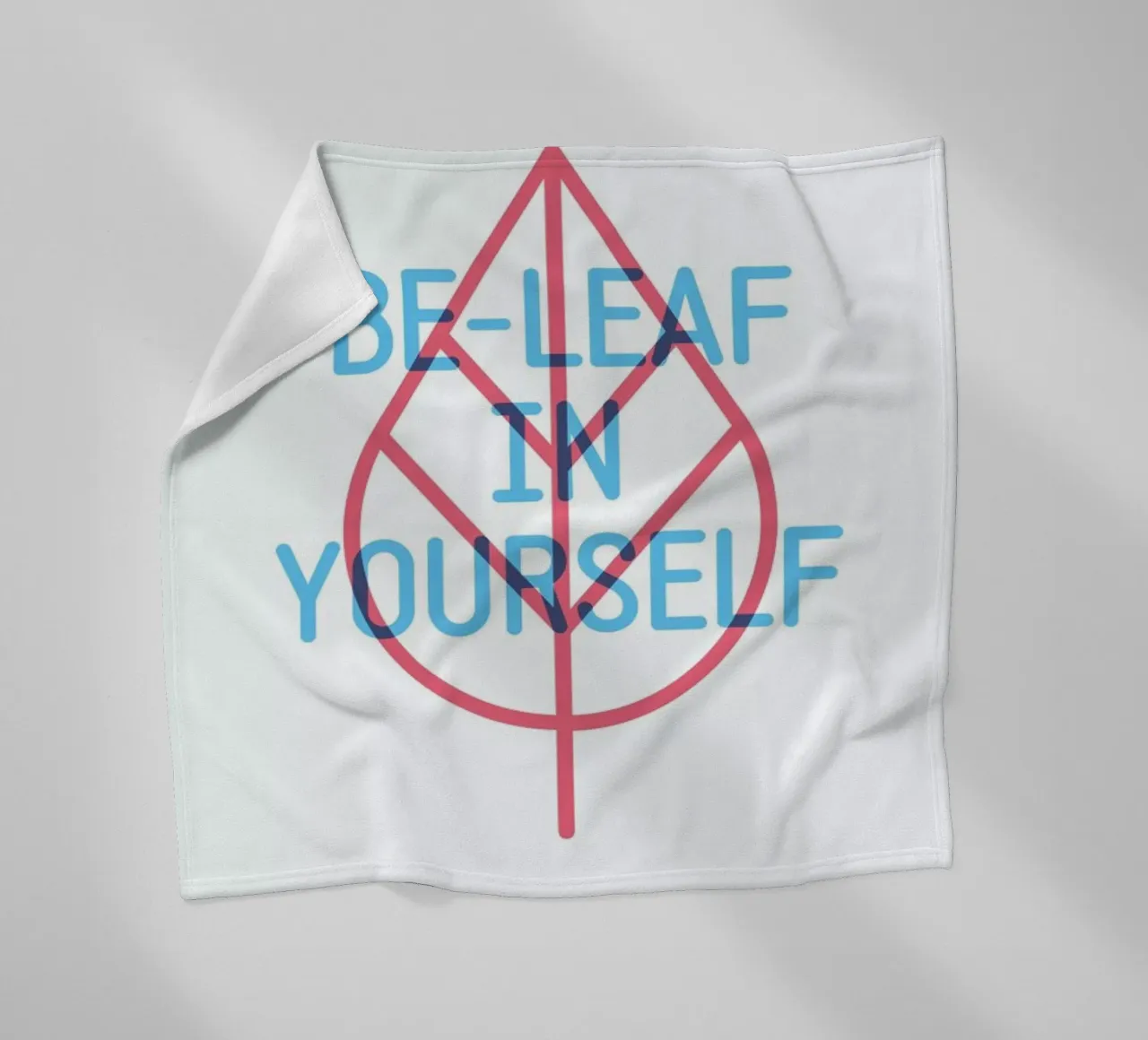 Be-Leaf fleecedeken van Evita Witzenhausen