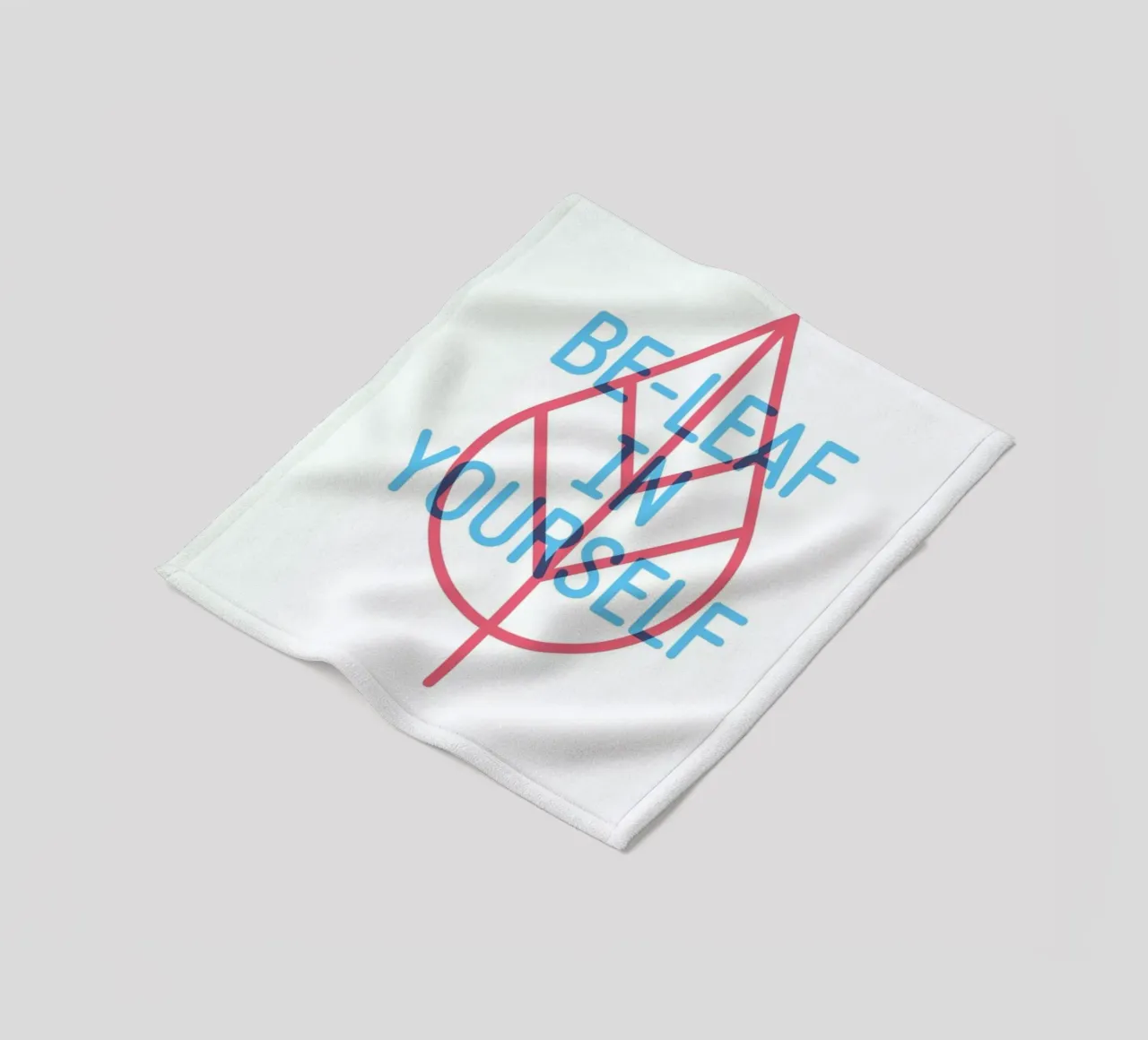 Be-Leaf fleecedeken van Evita Witzenhausen