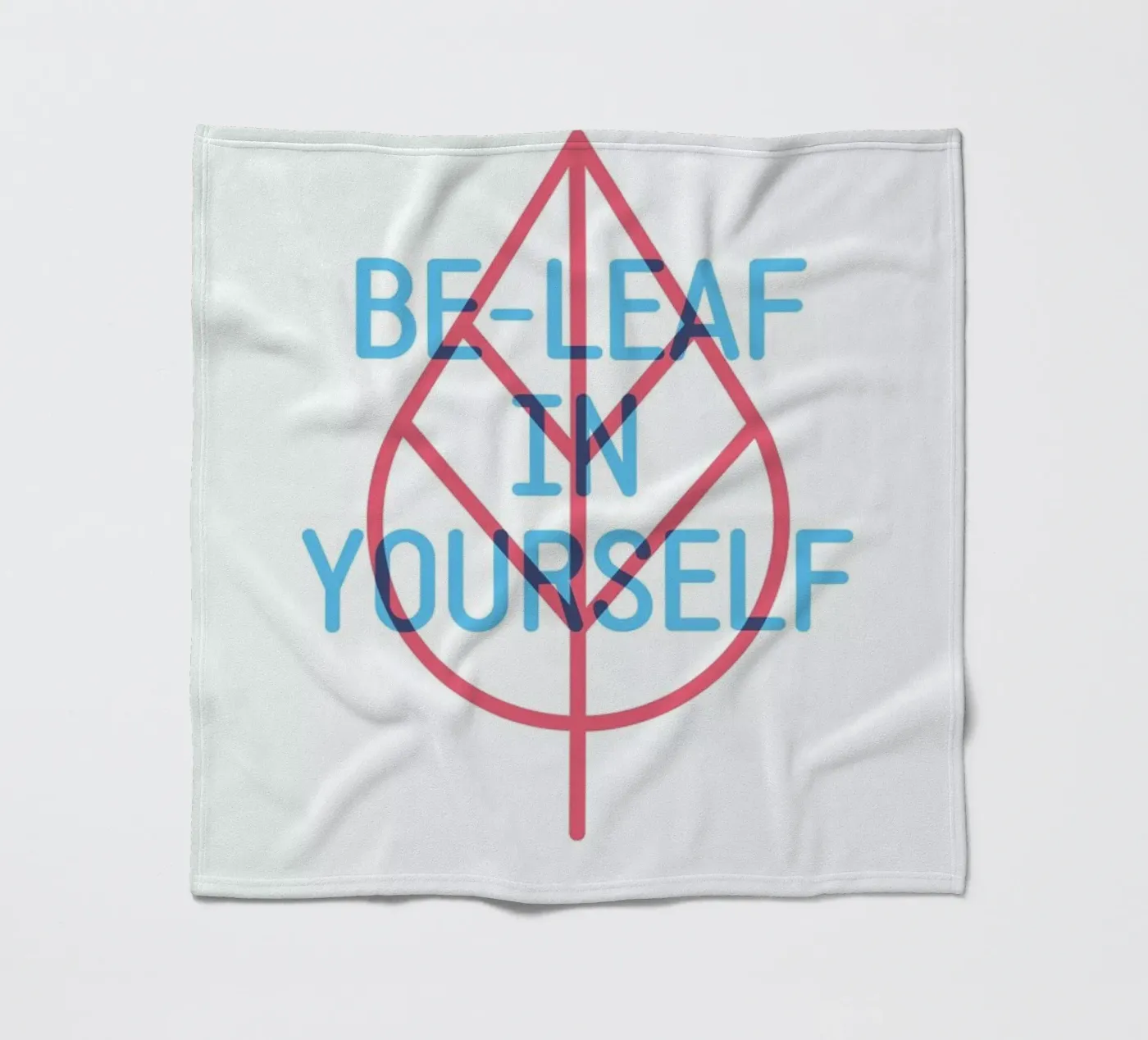 Be-Leaf Fleecedecke von Evita Witzenhausen