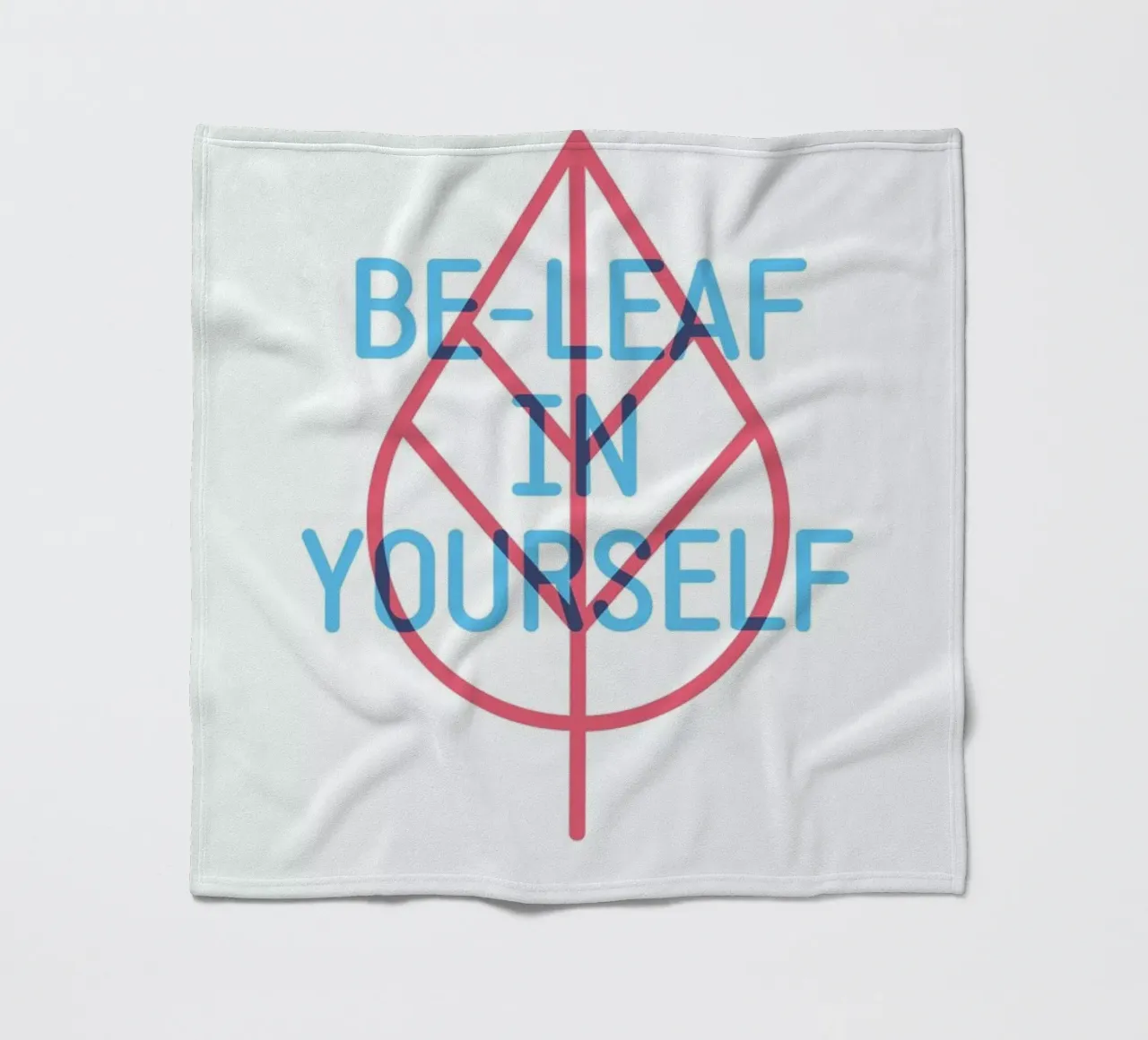 Be-Leaf fleecedeken van Evita Witzenhausen