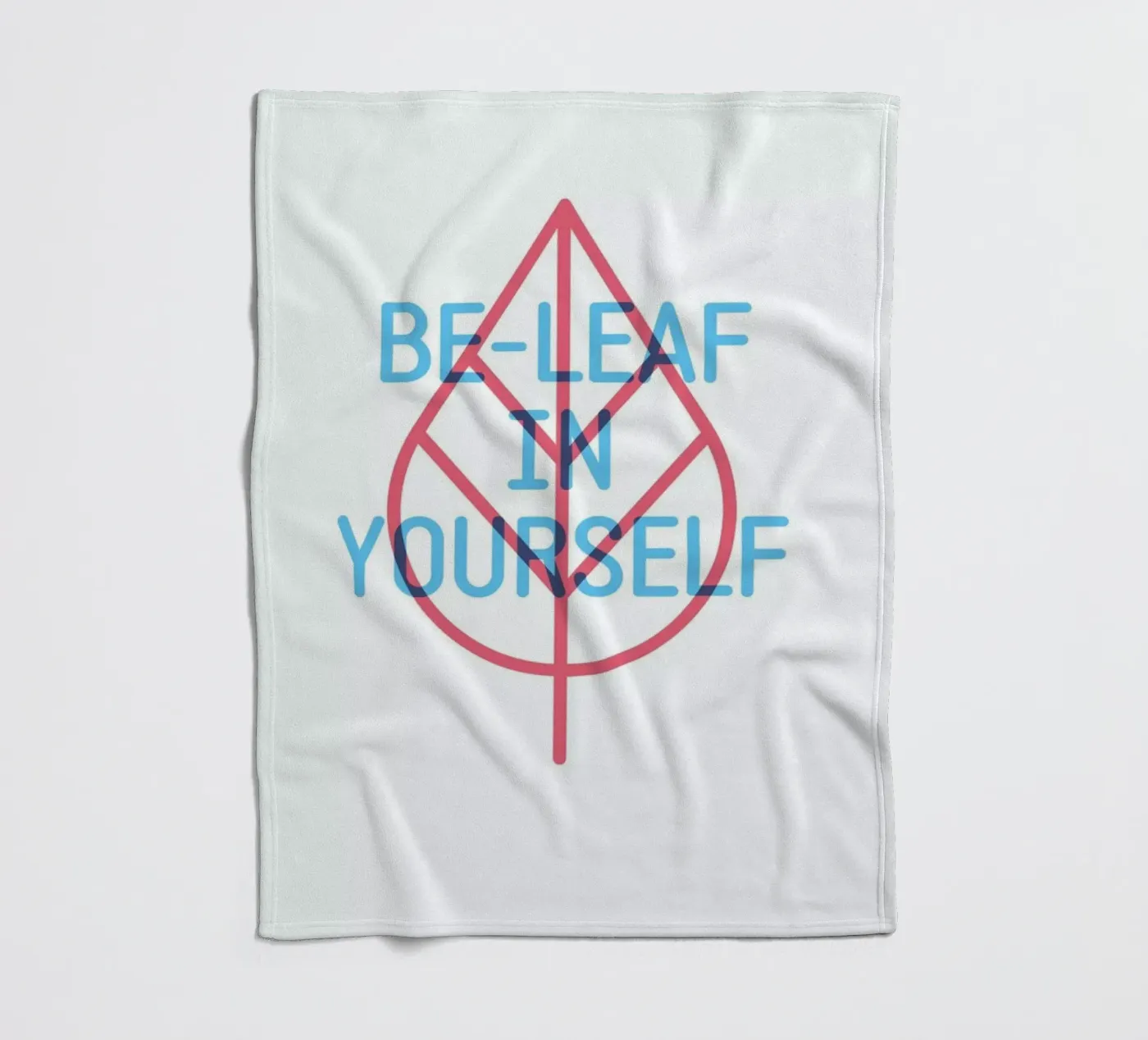 Be-Leaf Fleecedecke von Evita Witzenhausen