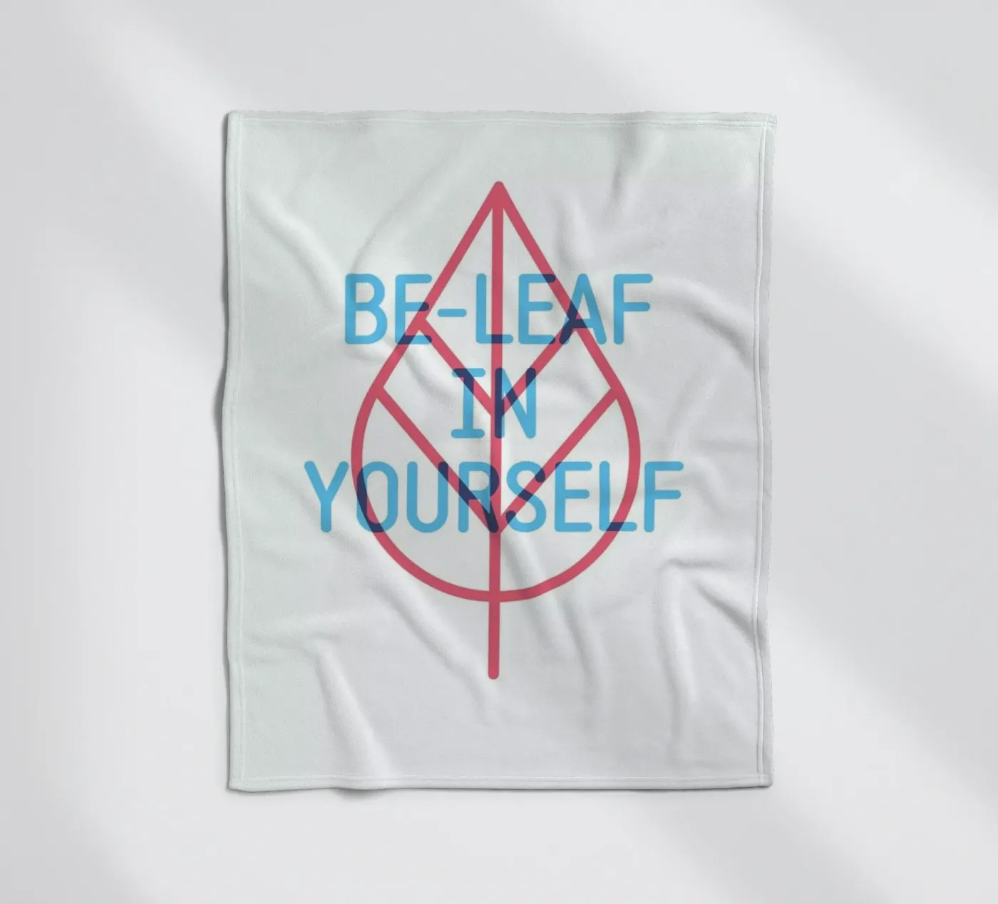 Be-Leaf Fleecedecke von Evita Witzenhausen