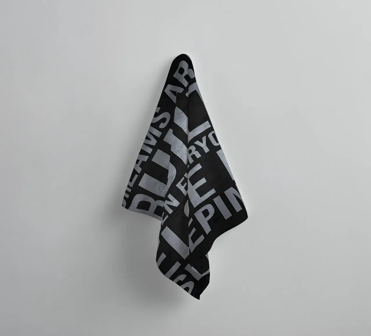 Dreams Built When Everyone Else Is Sleeping towel by Bassy