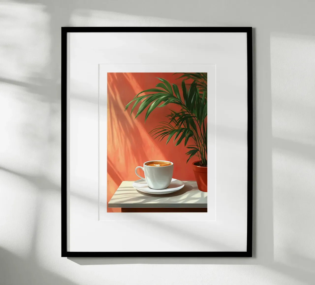 Kaffee in der Sonne Poster von Spice & Style