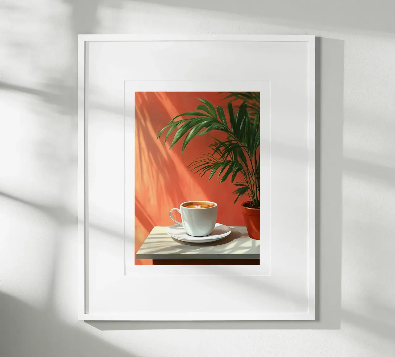 Kaffee in der Sonne Poster von Spice & Style