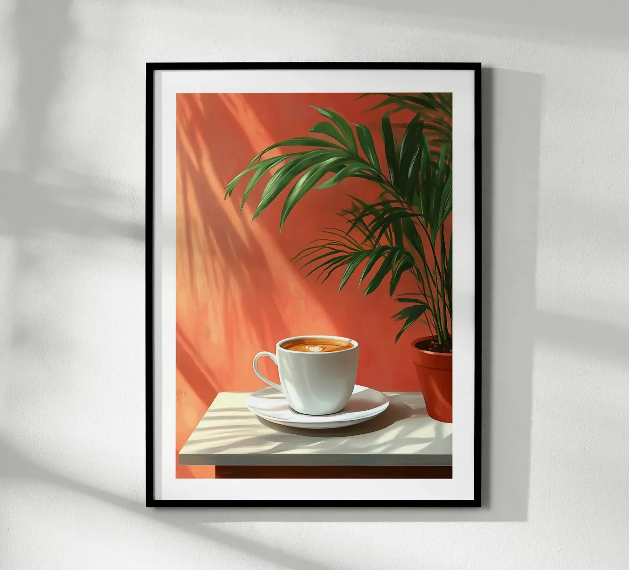Kaffee in der Sonne Poster von Spice & Style