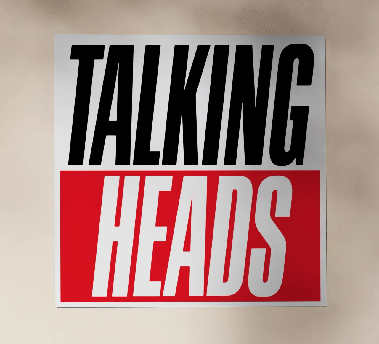 Talking Heads backlit film by Jason Lavelle